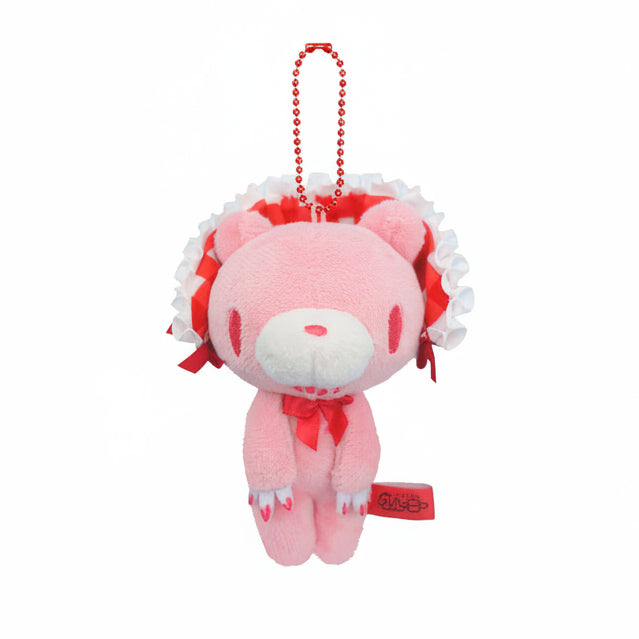 Gloomy Bear Mini Lolita Soft Keychain Pink