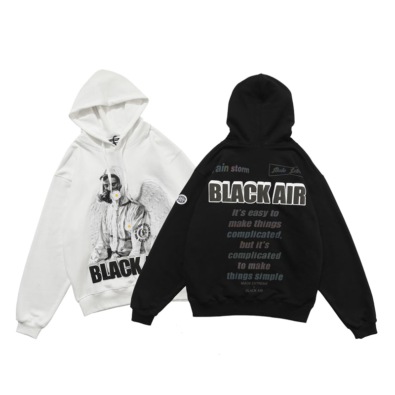 Reflective Astronaut Angel Hoodie