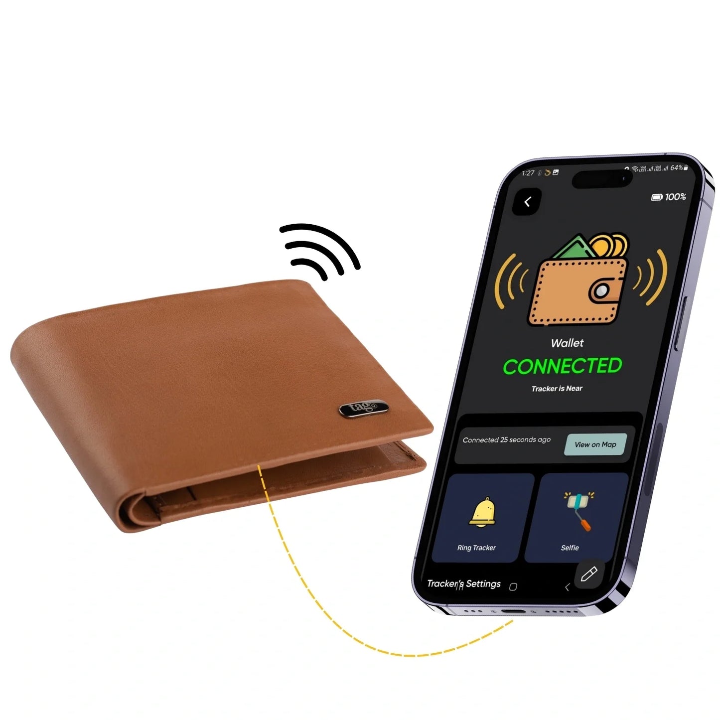 Trackable Smart Wallet
