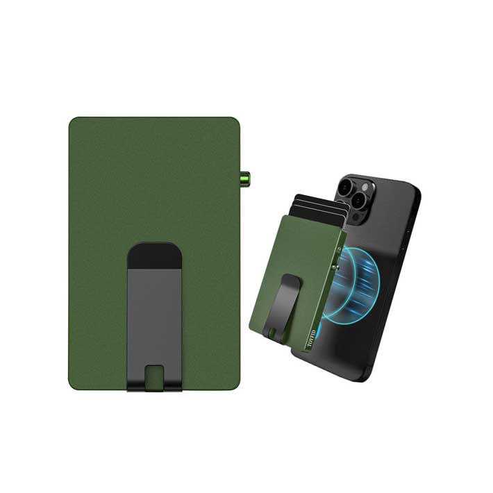 Minimalist Pop Up Wallet with Money Clip
