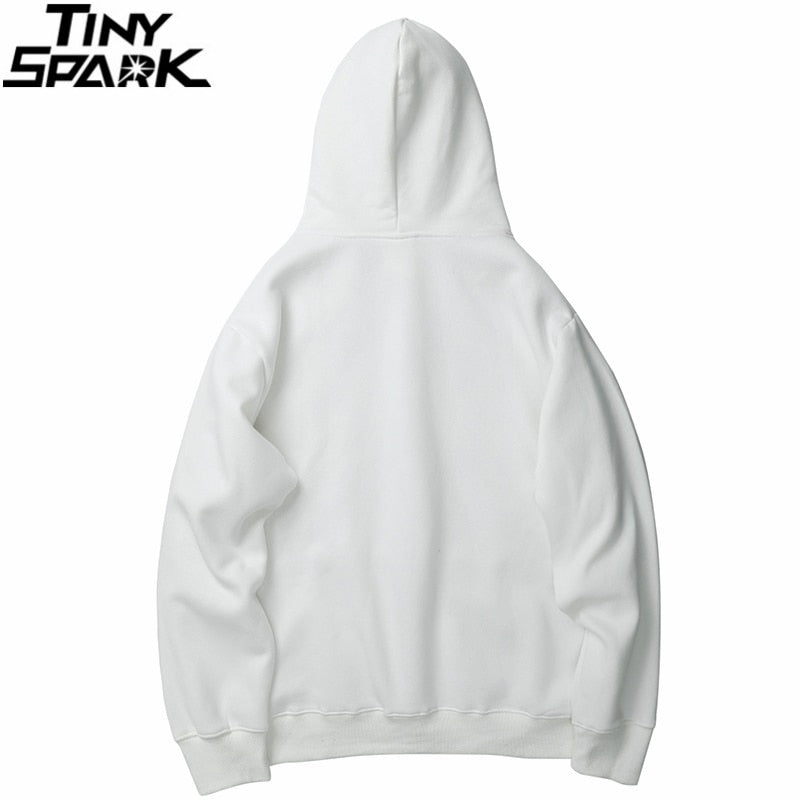 Teddy Bear Print Retro Hoodie