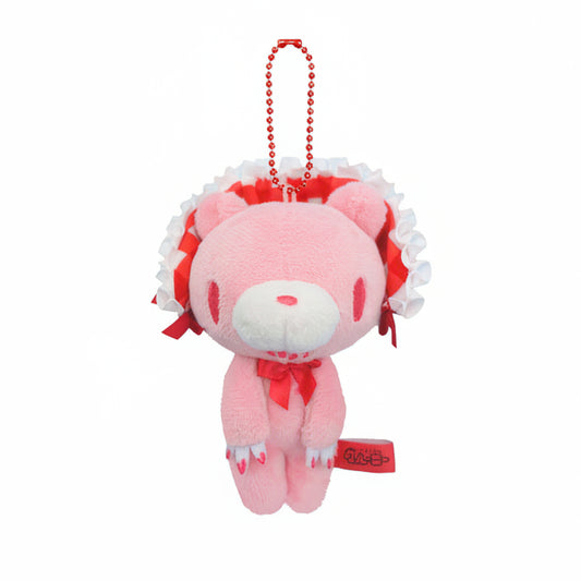 Gloomy Bear Mini Lolita Soft Keychain Pink