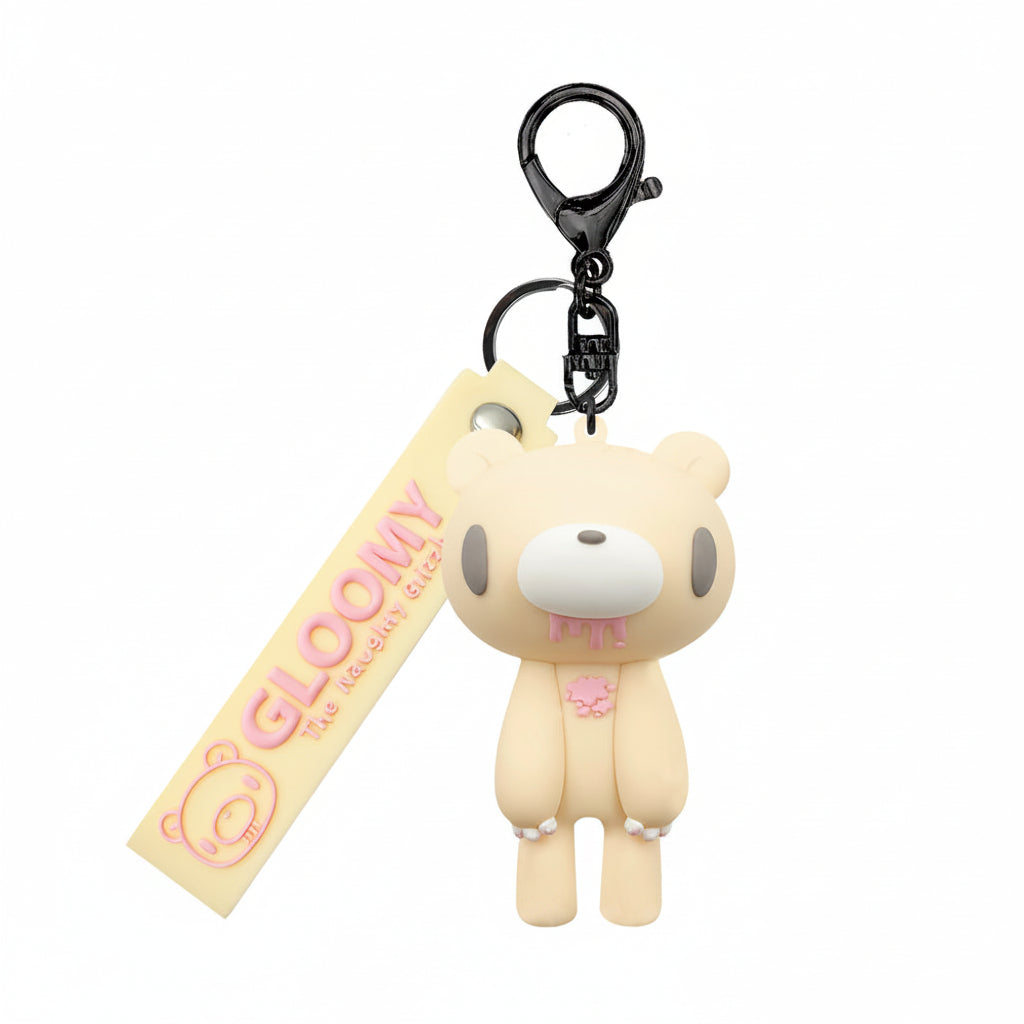 Gloomy Figure Key Chain Milk Tea
