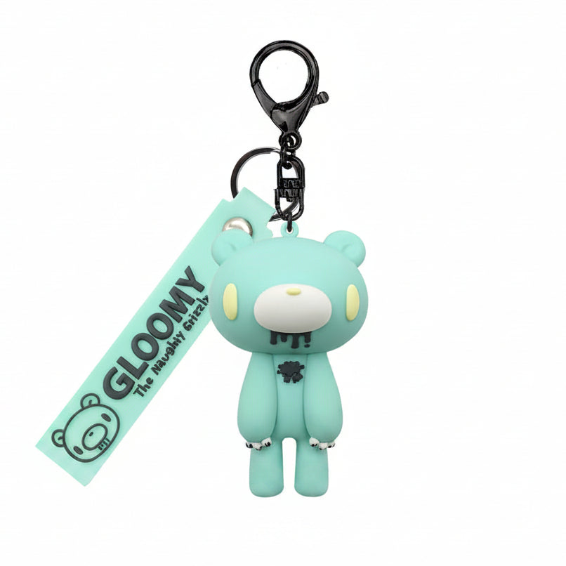 Gloomy Figure Key Chain Choco Mint