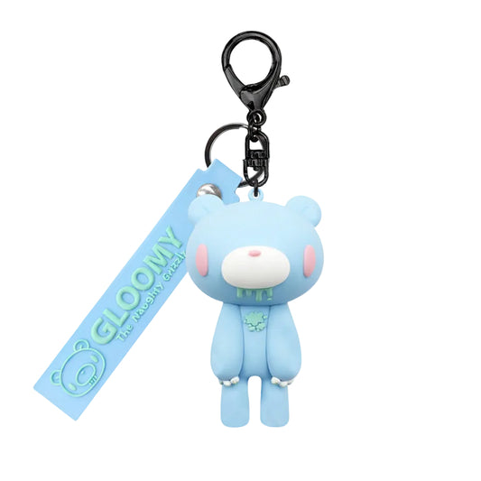 Gloomy Figure Key Chain Cotton Blue