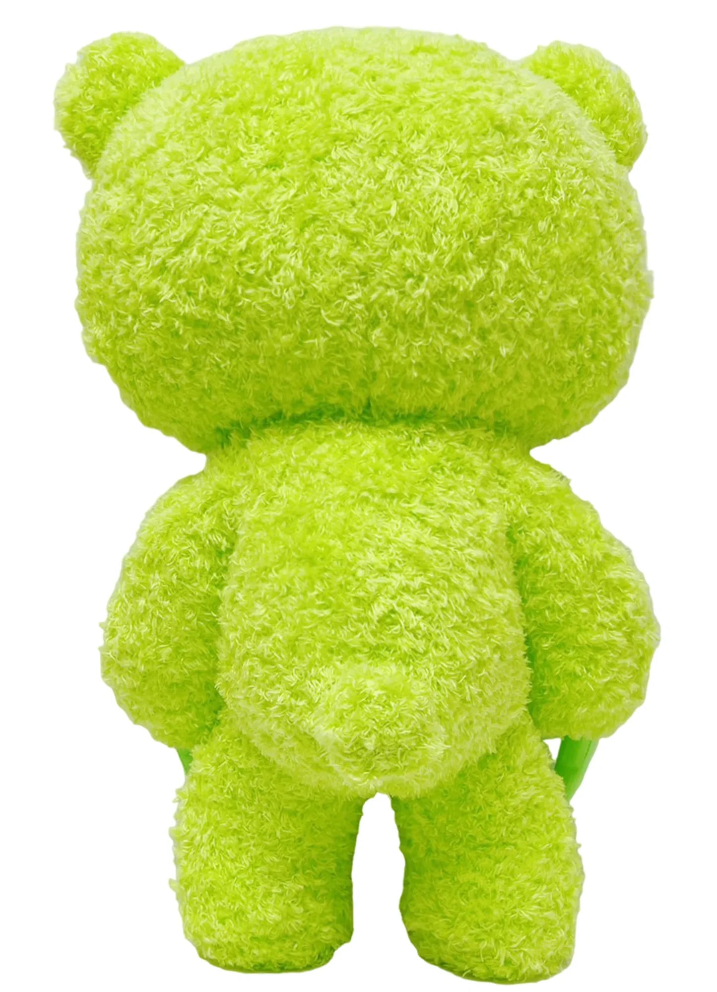 Gloomy Bear Shadow Abstraction 18" Green