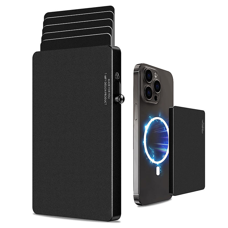 Aluminum Pop Up Slide Wallet