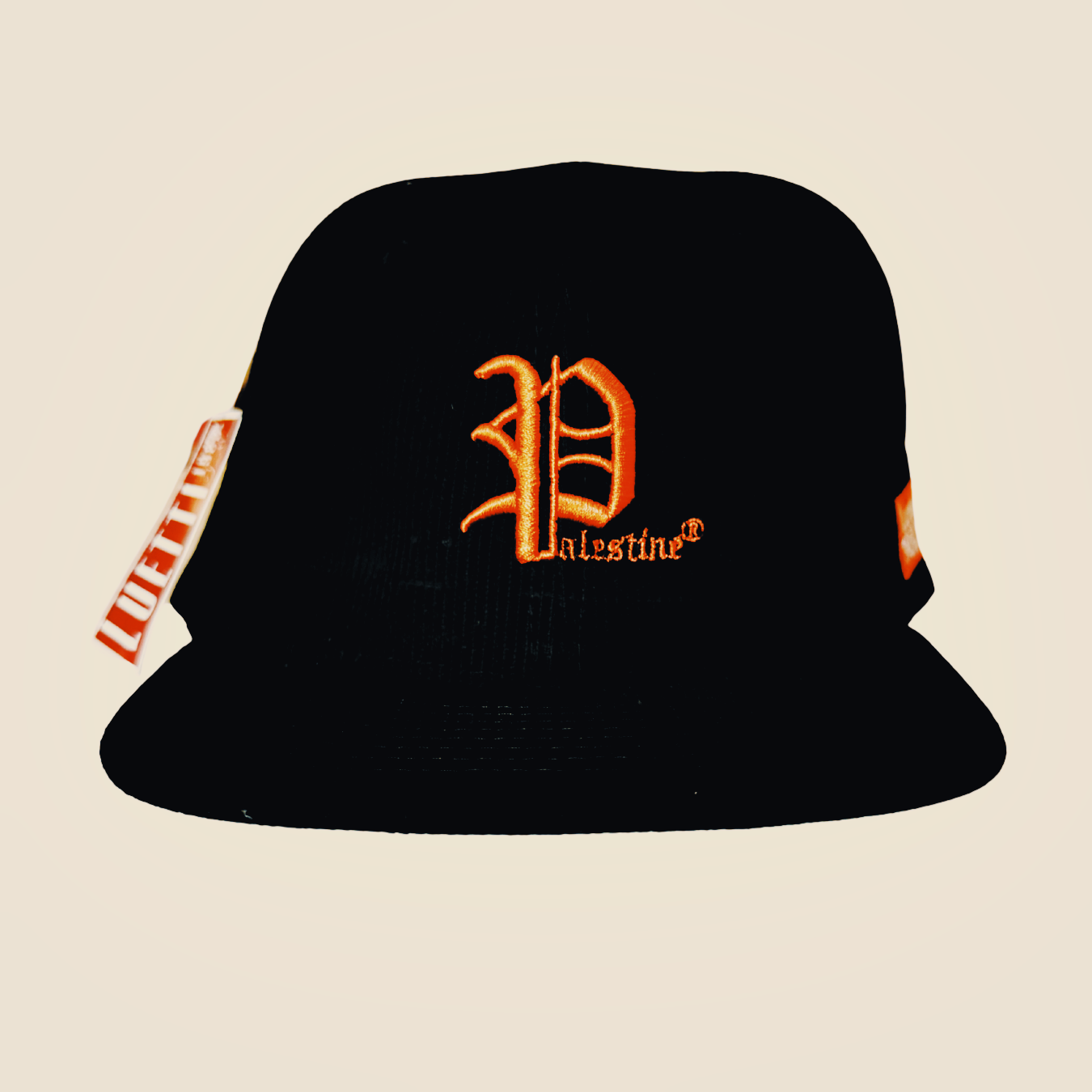 Retro Palestine Corduroy Baseball Cap