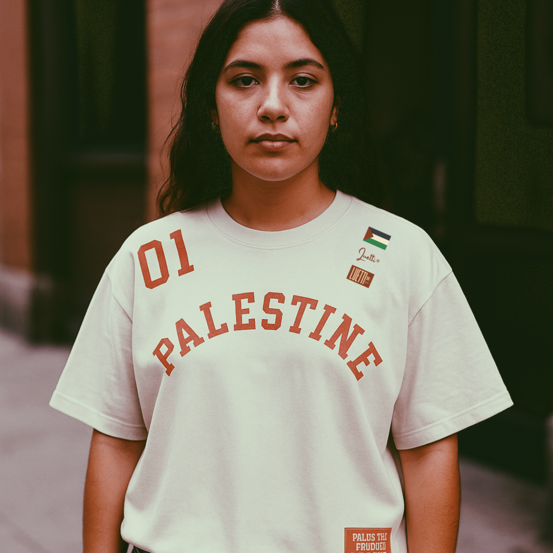 "Palestine Football League" Retro Tee