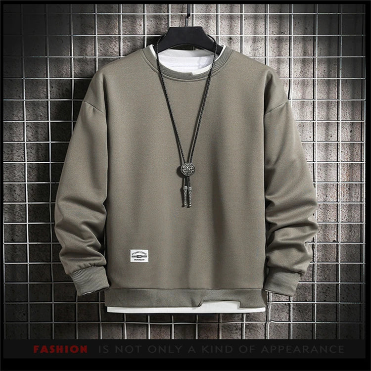 Fashion Blank Men's Sweatshirt