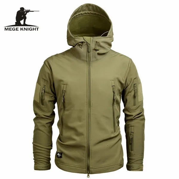 Mege Military Camo Fleece Jacket