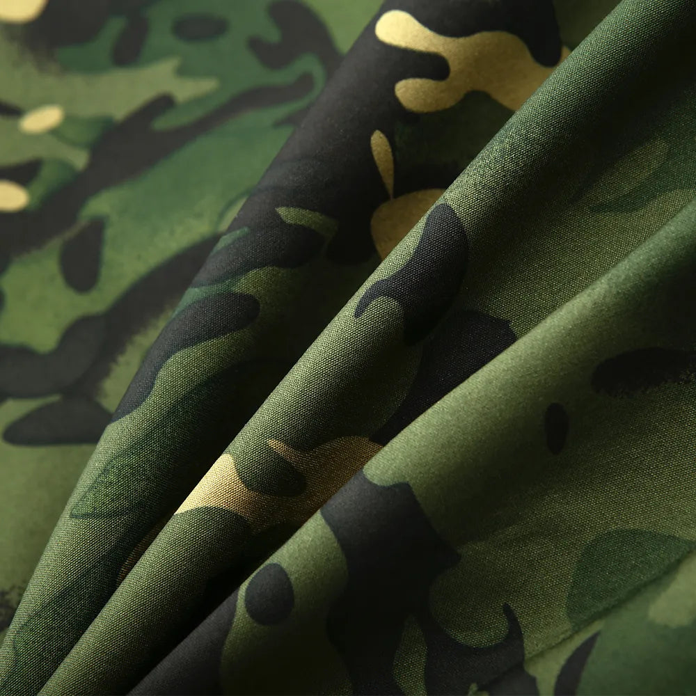 Mege Military Camo Fleece Jacket