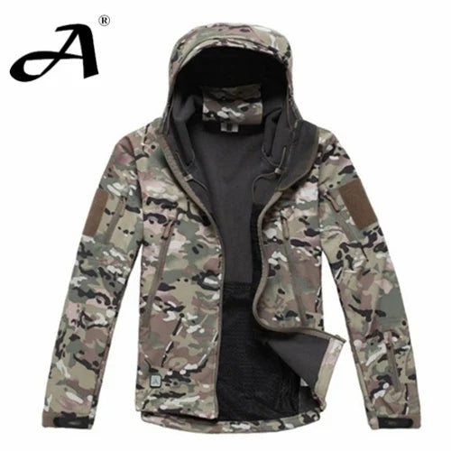 Army Camouflage Coat Military Jacket