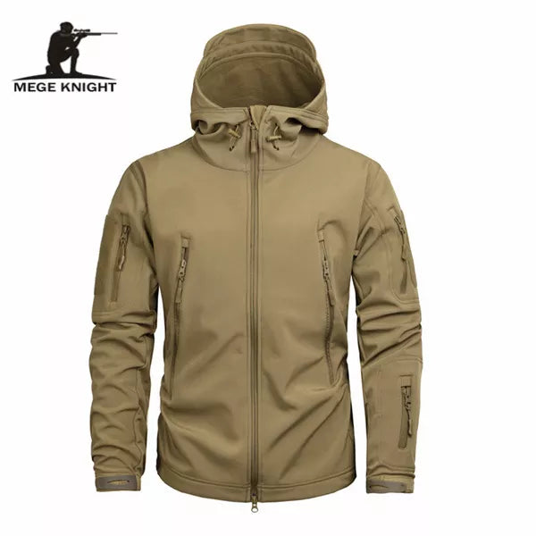 Mege Military Camo Fleece Jacket
