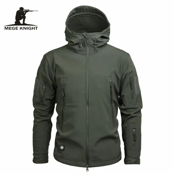 Mege Military Camo Fleece Jacket