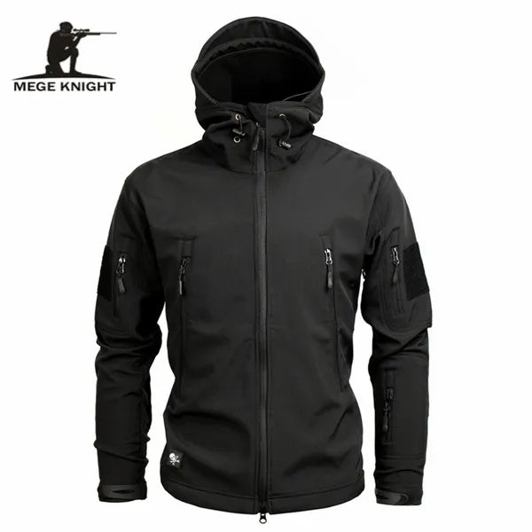 Mege Military Camo Fleece Jacket