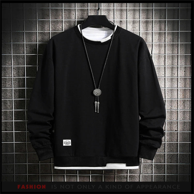Fashion Blank Men's Sweatshirt