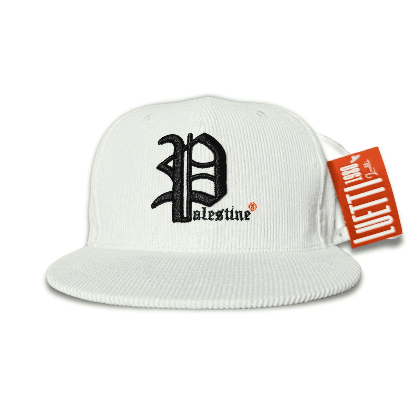 Retro Palestine Corduroy Baseball Cap