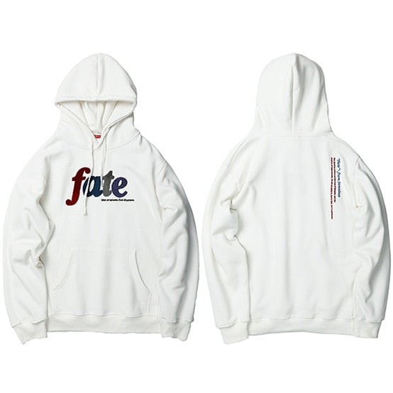Fate Embroidered Hoodie