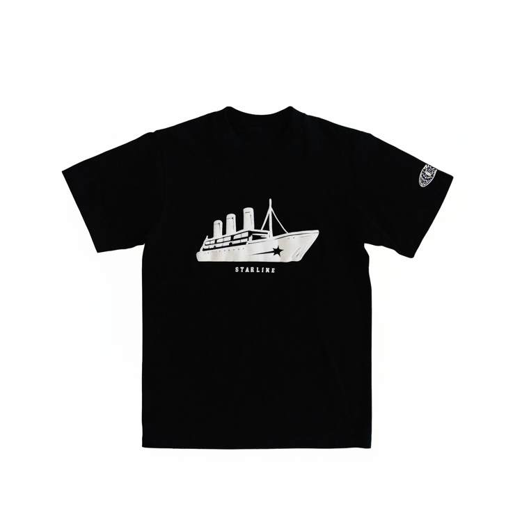 Star Line Ship T-Shirt