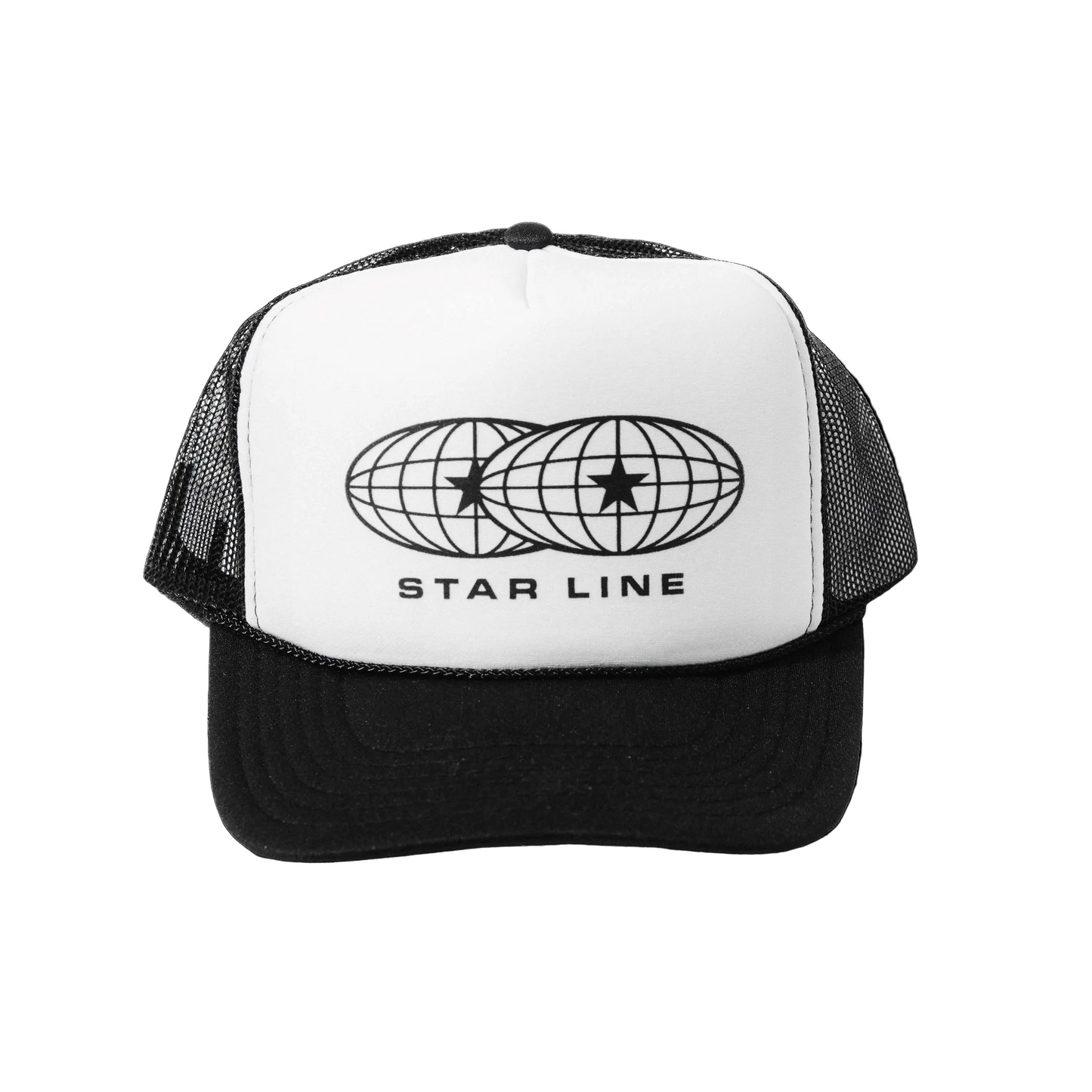 Global Stars Black Trucker Hat