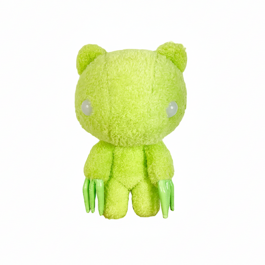 Gloomy Bear Shadow Abstraction 8" Green
