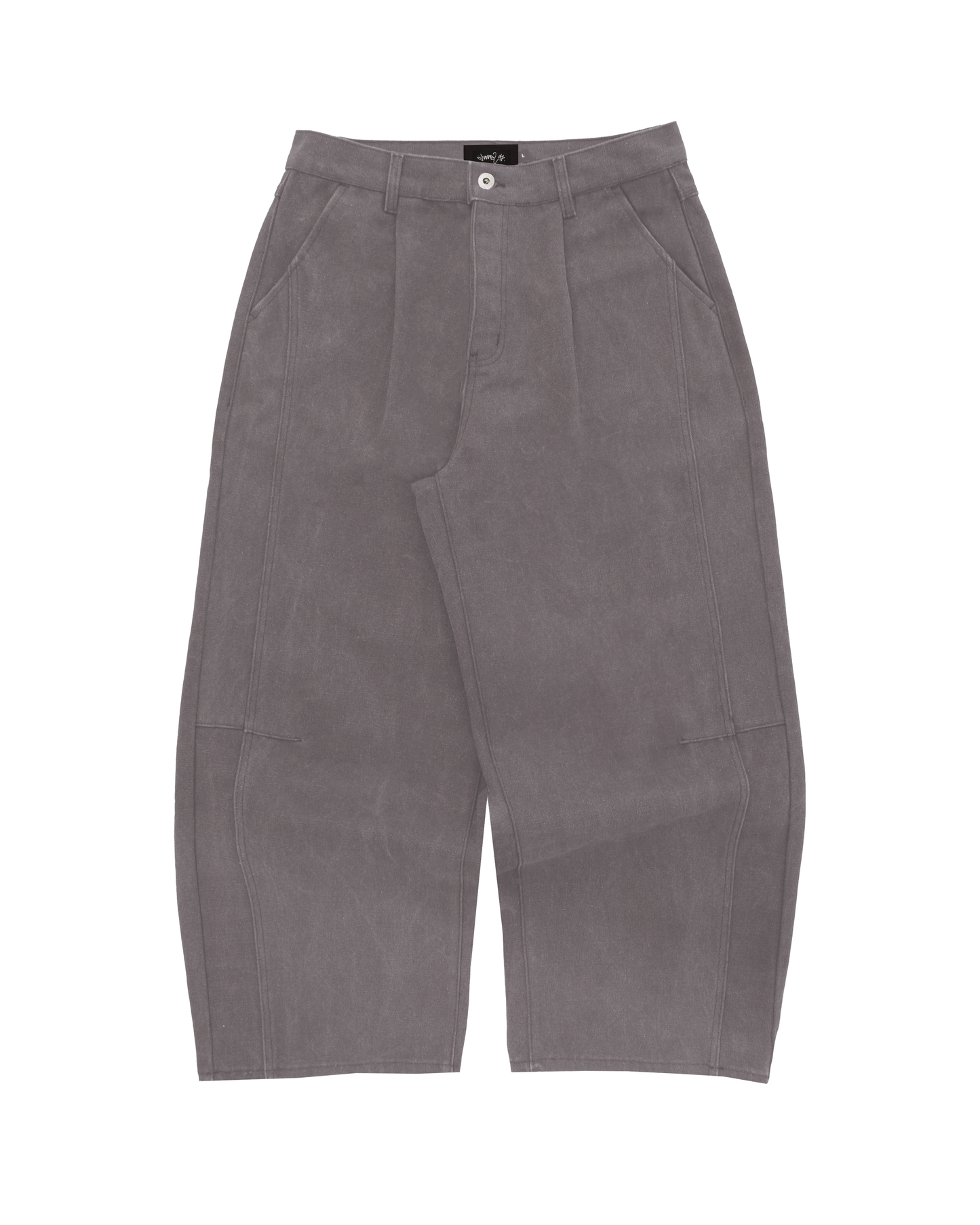 Canvas Gunmetal Light Pants