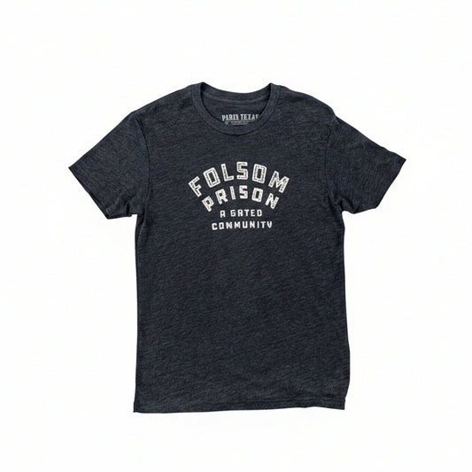 Folsom Prison T-Shirt - Charcoal