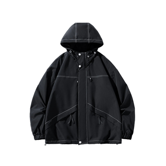 Urban Style Hooded Windproof Jacket
