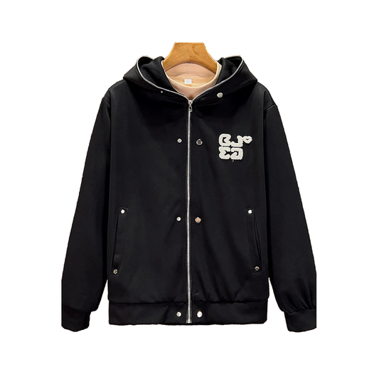 Men's Zip Up Long Sleeve Hoodie