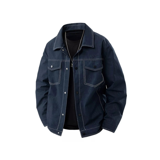 Snap Down Denim Jacket
