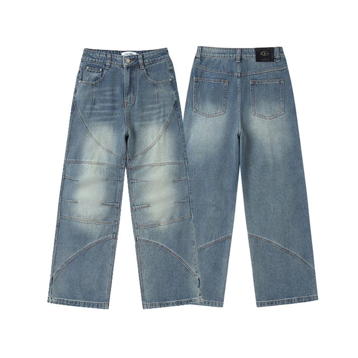 Men's Wide Leg Jeans