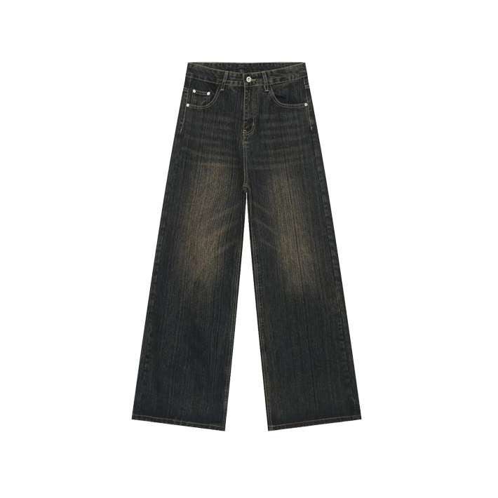 Hight Rise Wide Leg Jeans