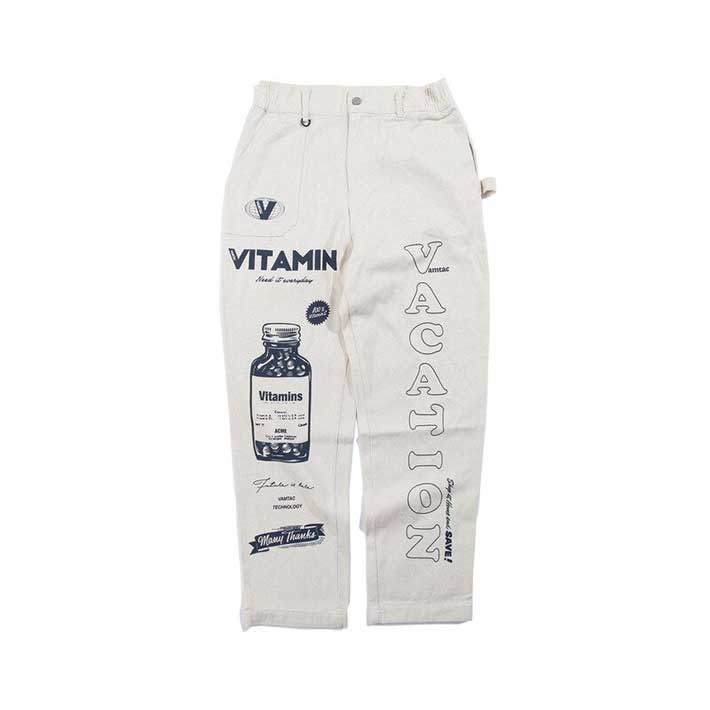High Street Elastic Waist Baggy Pants