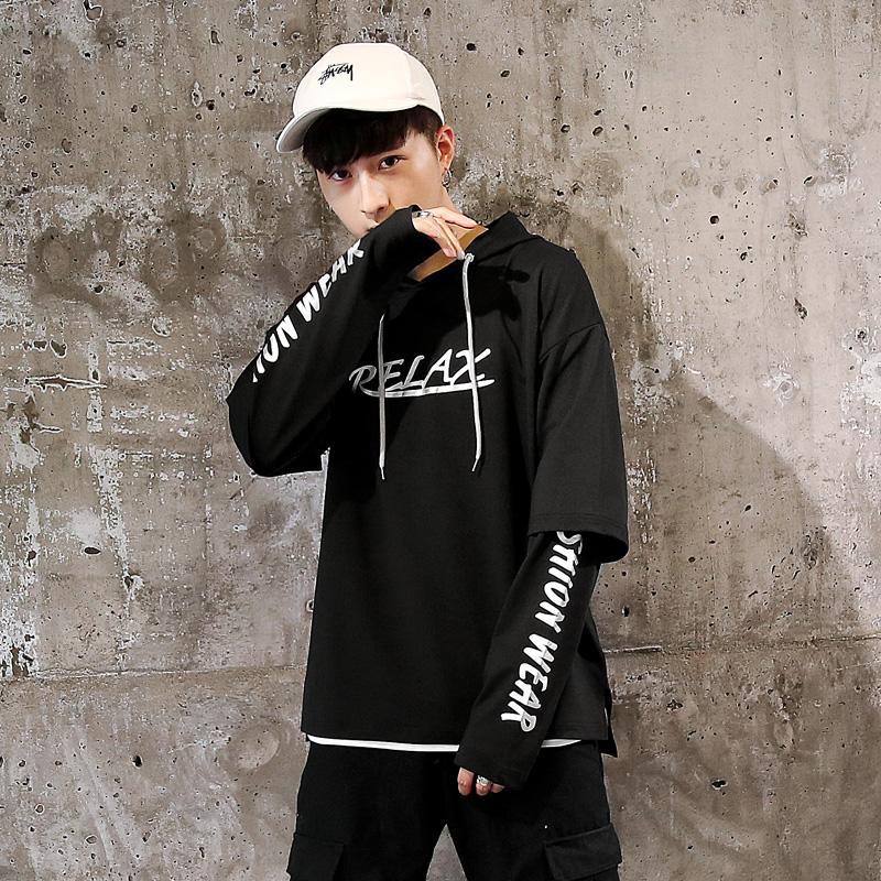 Harajuku Style Two-Piece Hoodie