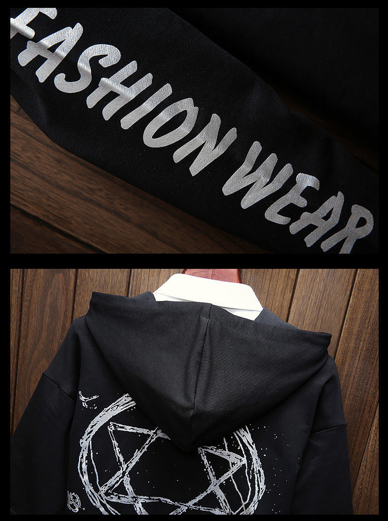 Harajuku Style Two-Piece Hoodie