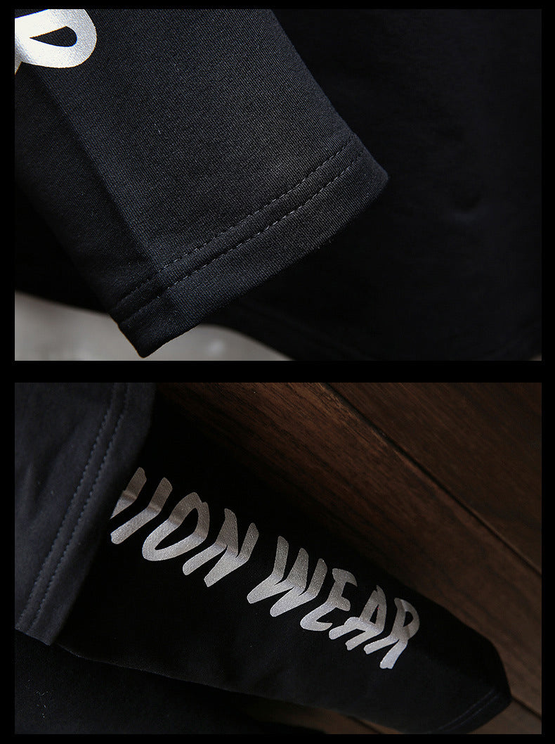 Harajuku Style Two-Piece Hoodie