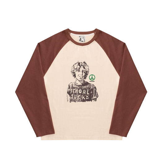 School Sucks Raglan Long Sleeves