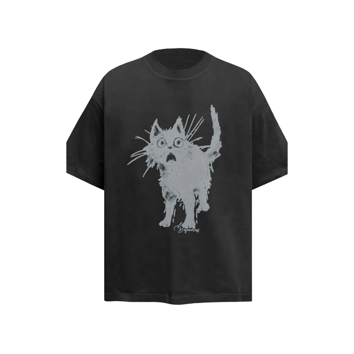Cat Graphic T-Shirt