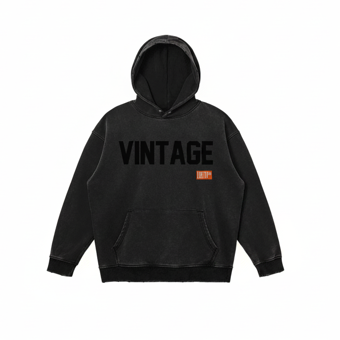 "Vintage" Faded Hoodie