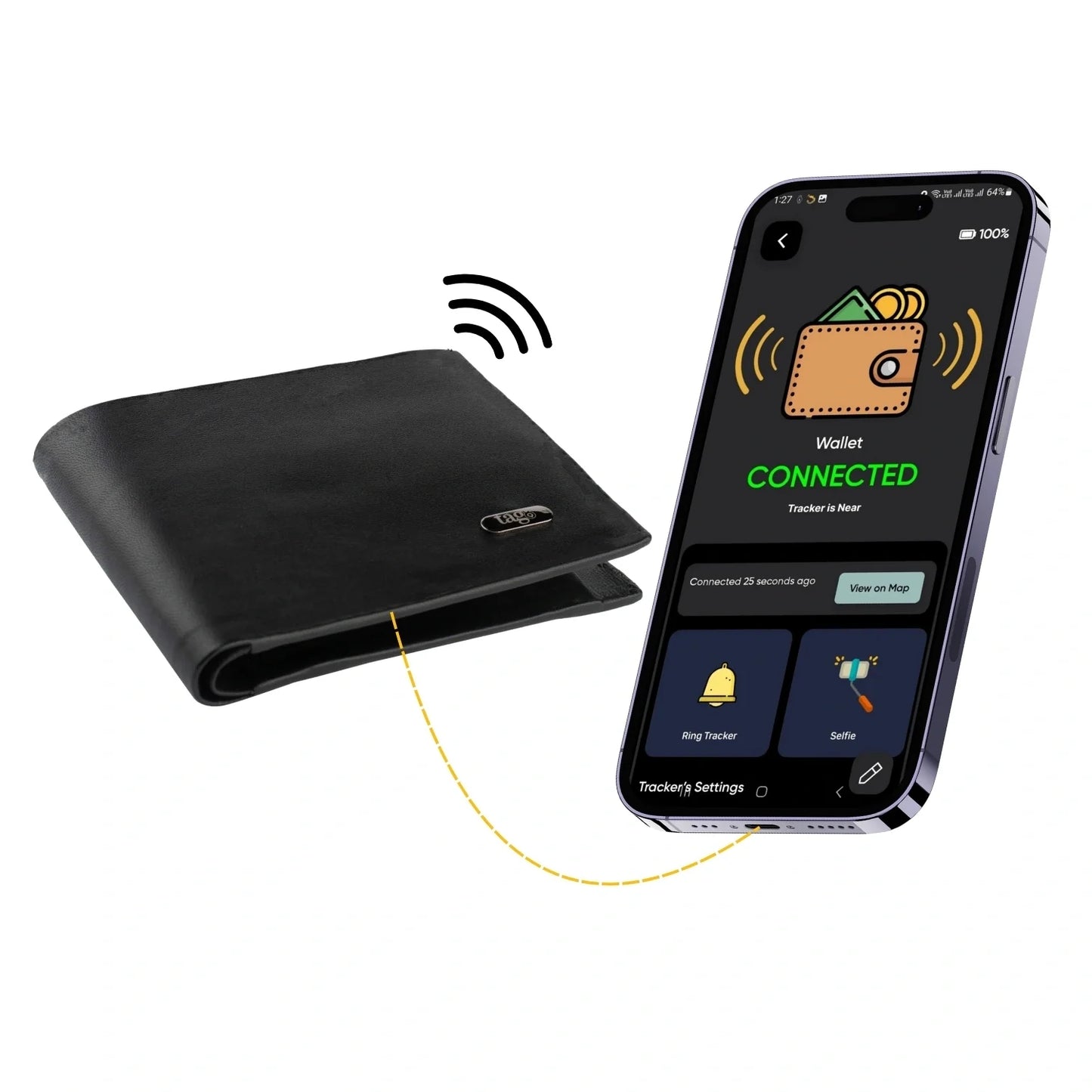 Trackable Smart Wallet