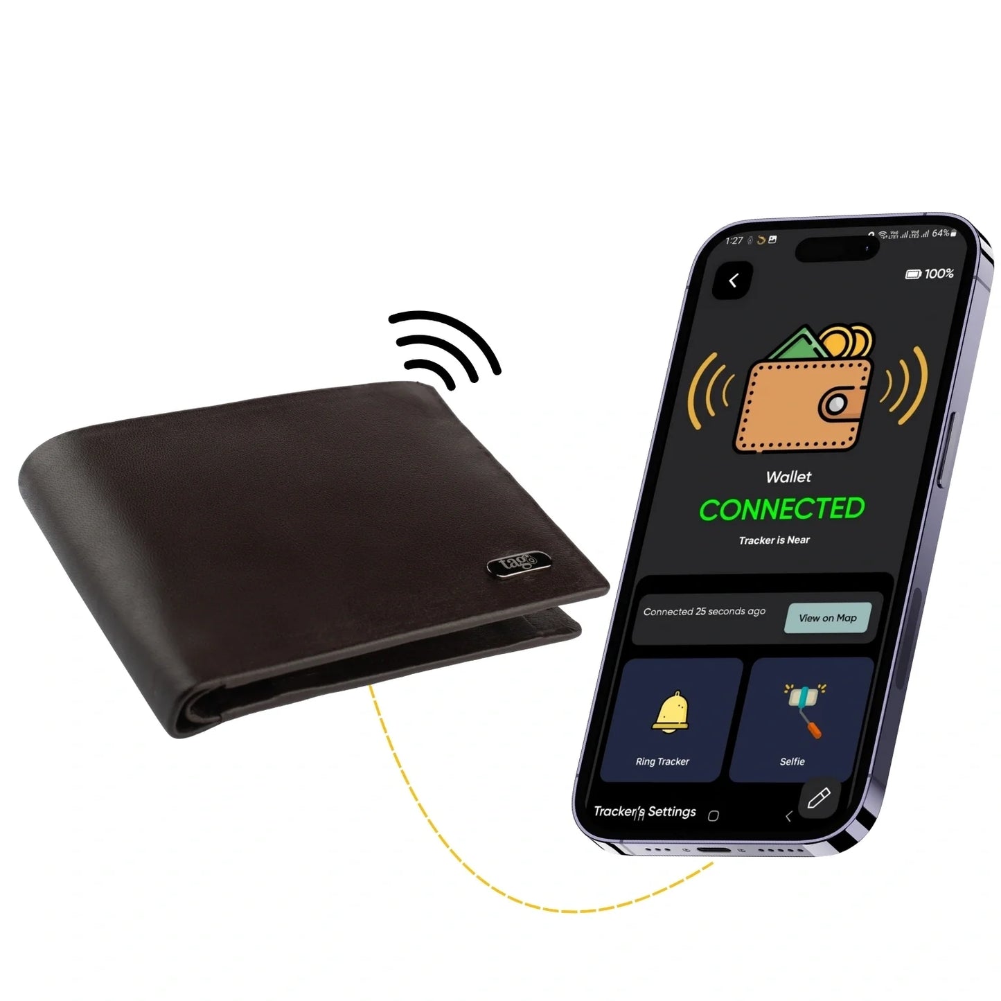 Trackable Smart Wallet
