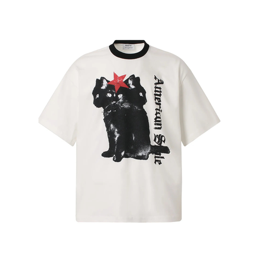 Black Cat Graphic T-Shirt
